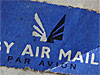 Air Mail label with Lee-Elliott's wings