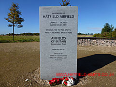 Airfields of Britain Conservation Trust memorial stone