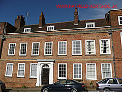 The Gatehouse - former Salisbury Arms - 2 storey Georgian red brick building