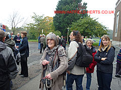 Close up section of some of the people who stayed on for the meeting