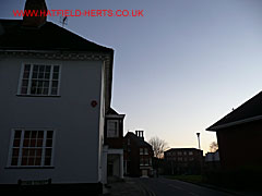 House on the corner of Fore Street with former Salisbury restaurant beyond