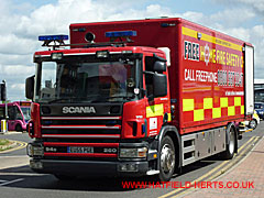 Scania 94D 260 Incident Support Vehicle EU55 PGE from Rickmansworth