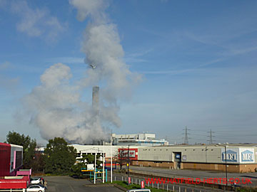 Another view of the incinerator