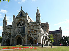 St Albans Cathedral - front view